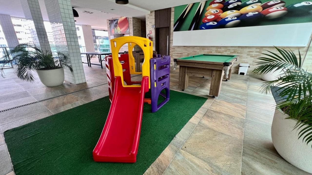 Edf Promenade - Apartamento Com 2 Quartos Climatizados A 150M Da Beira-Mar De Ponta Verde - Piscina, Academia, Sauna, Lavanderia, Home Cine, Churrasqueira, Salao De Jogos, Area Kids Масейо Экстерьер фото